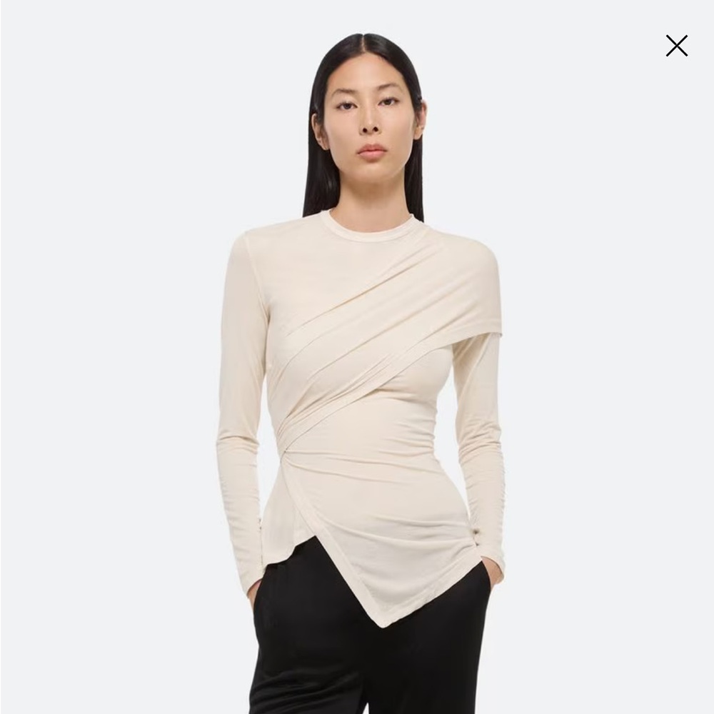 NWT Helmut Lang Protection Top Vanilla XS